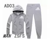 adidas ensemble Trainingsanzug mann coton sport jogging adm361